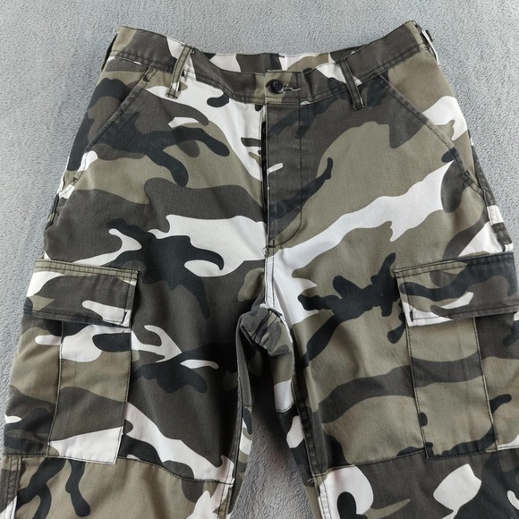Rothco BDU Cargo Pants Mens Small Regular Camouflage Tactical Military Pockets - Picture 2 of 11